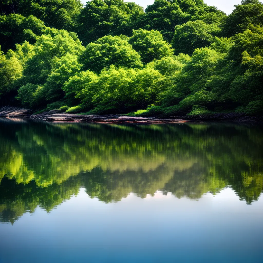 Fotos reflexo sereno lago pensamentos