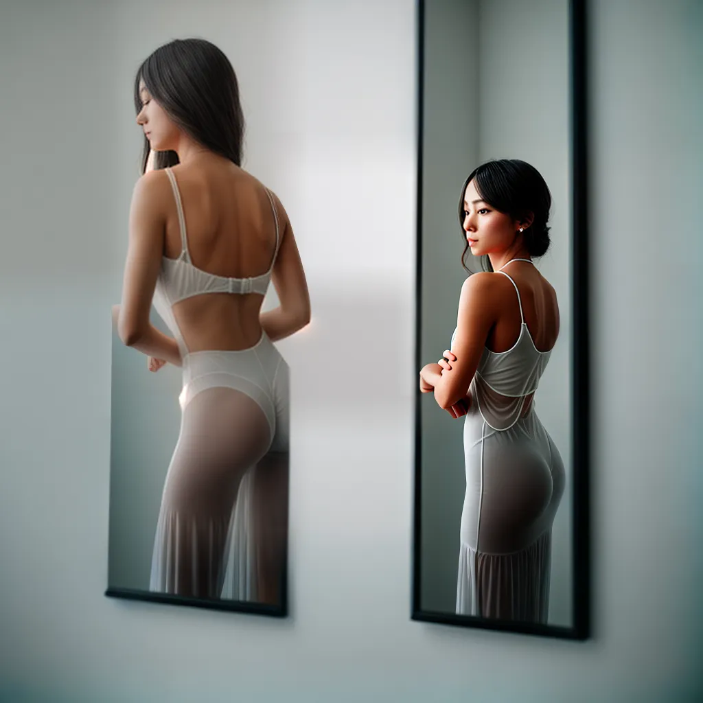 Fotos reflexo transparente autoconhecimento sonhos