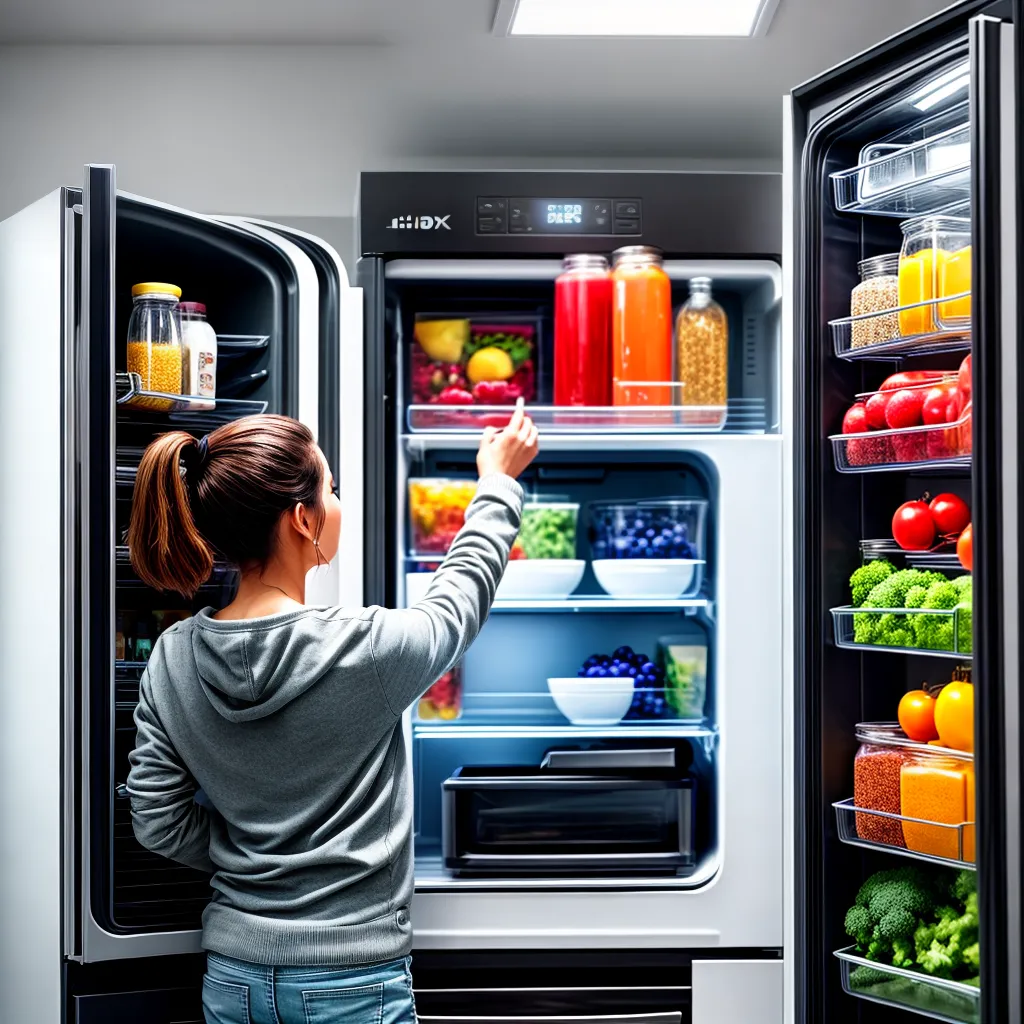 Entenda o Significado de Sonhar com Refrigerador 3 Fotos refrigerador escolhas duvida pensativo