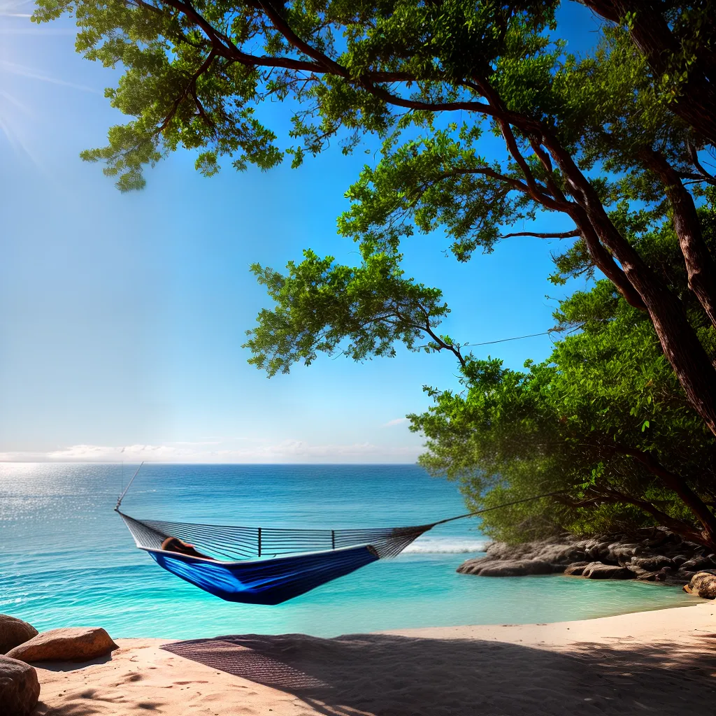 Fotos relaxamento leitura hammock praia