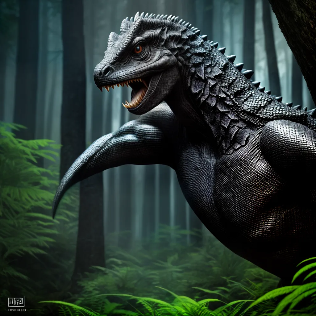 Fotos reptil misterioso floresta voz