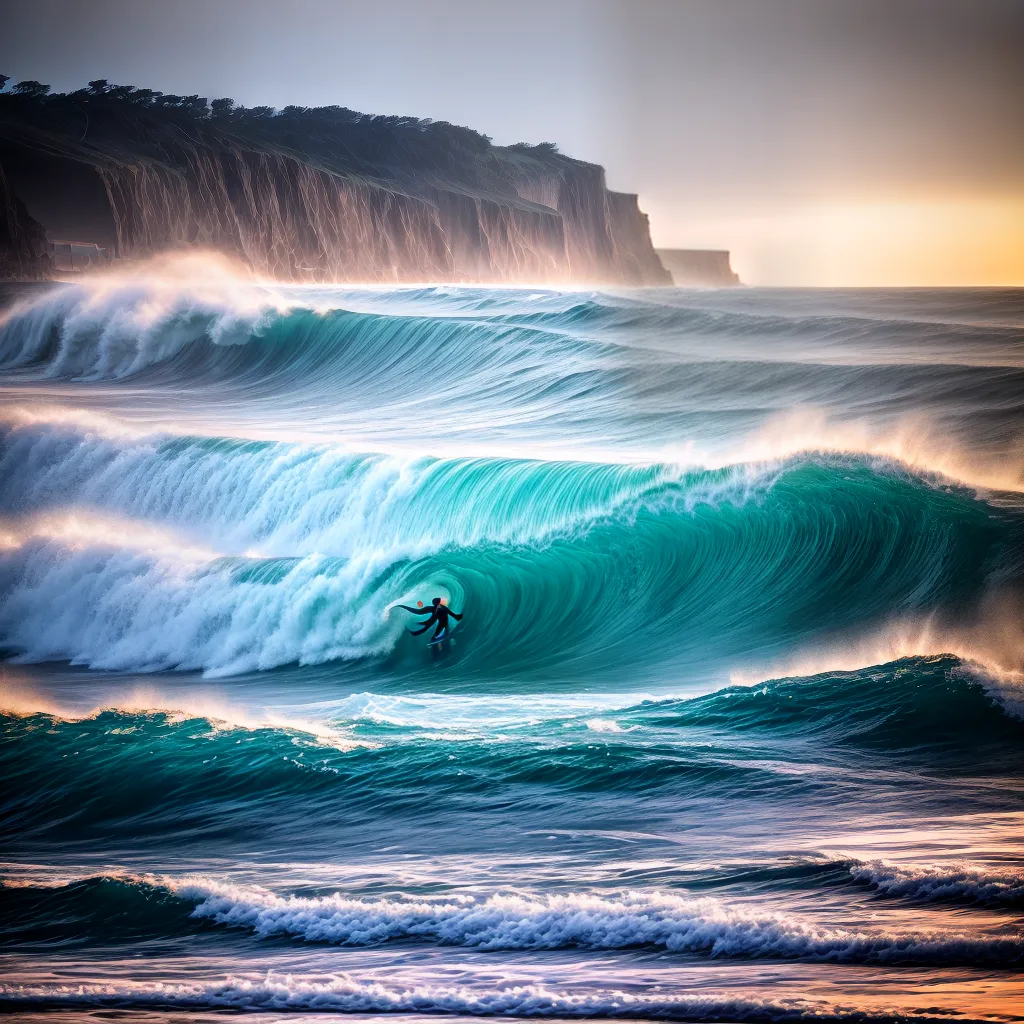 Qual o Significado de Sonhar com Ondas? 2 Fotos respeito ao mar turbulento