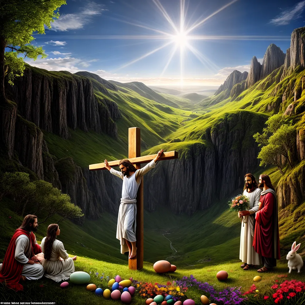 Fotos ressurreicao jesus sacrificio luz ceu pascoa