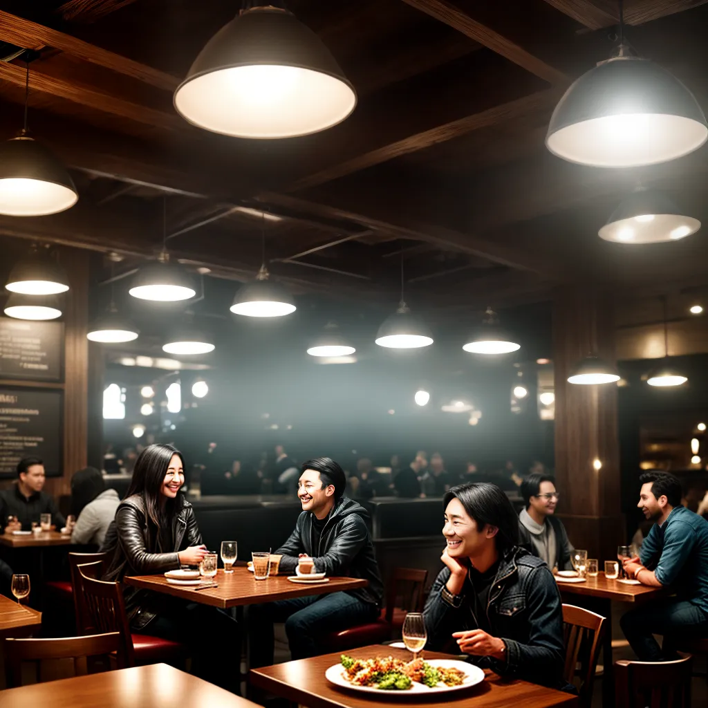 Reviver e Redescontar: Descubra o significado dos sonhos com restaurantes locais. 5 Fotos restaurante ambiente acolhedor sabores