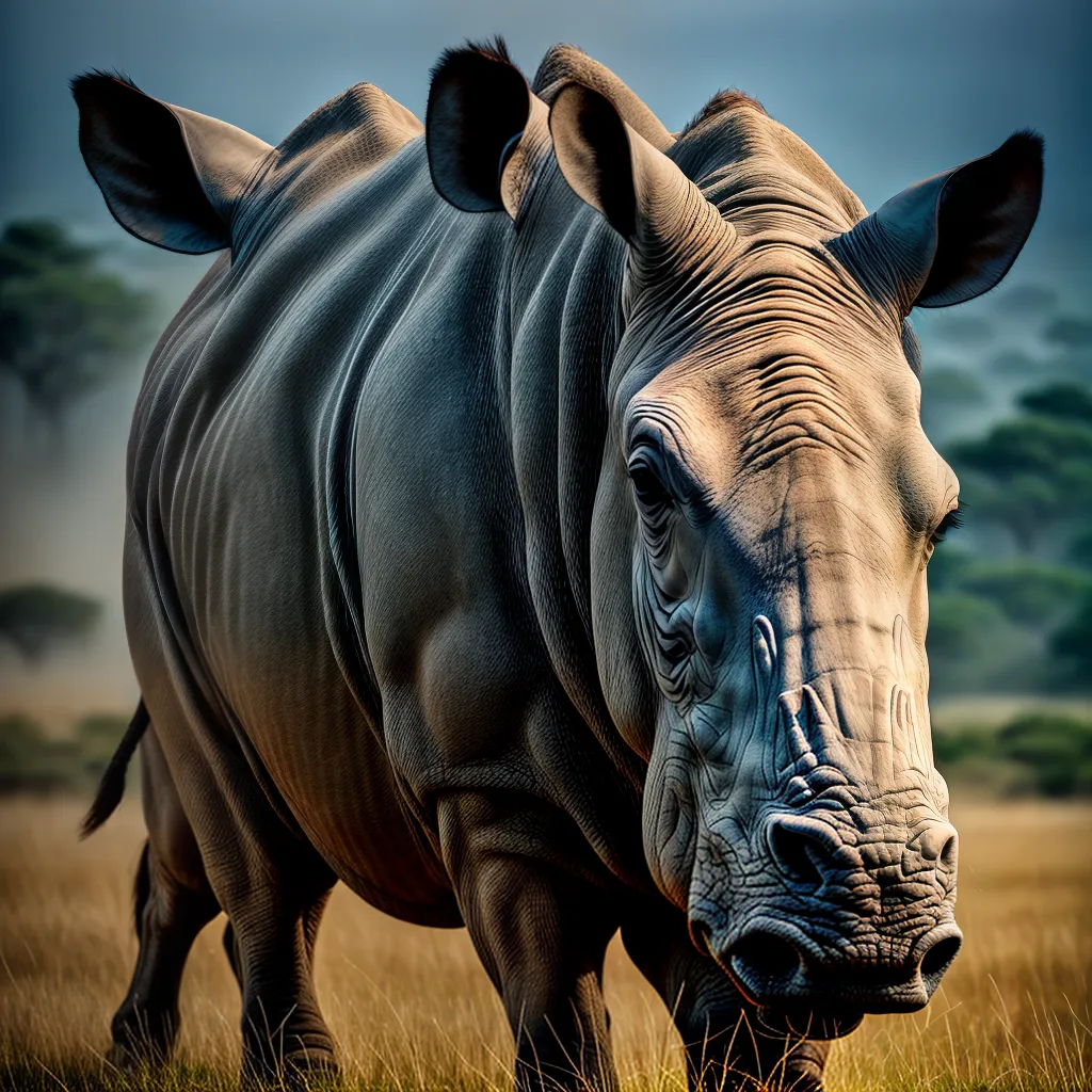 Fotos rhino forca protecao pureza