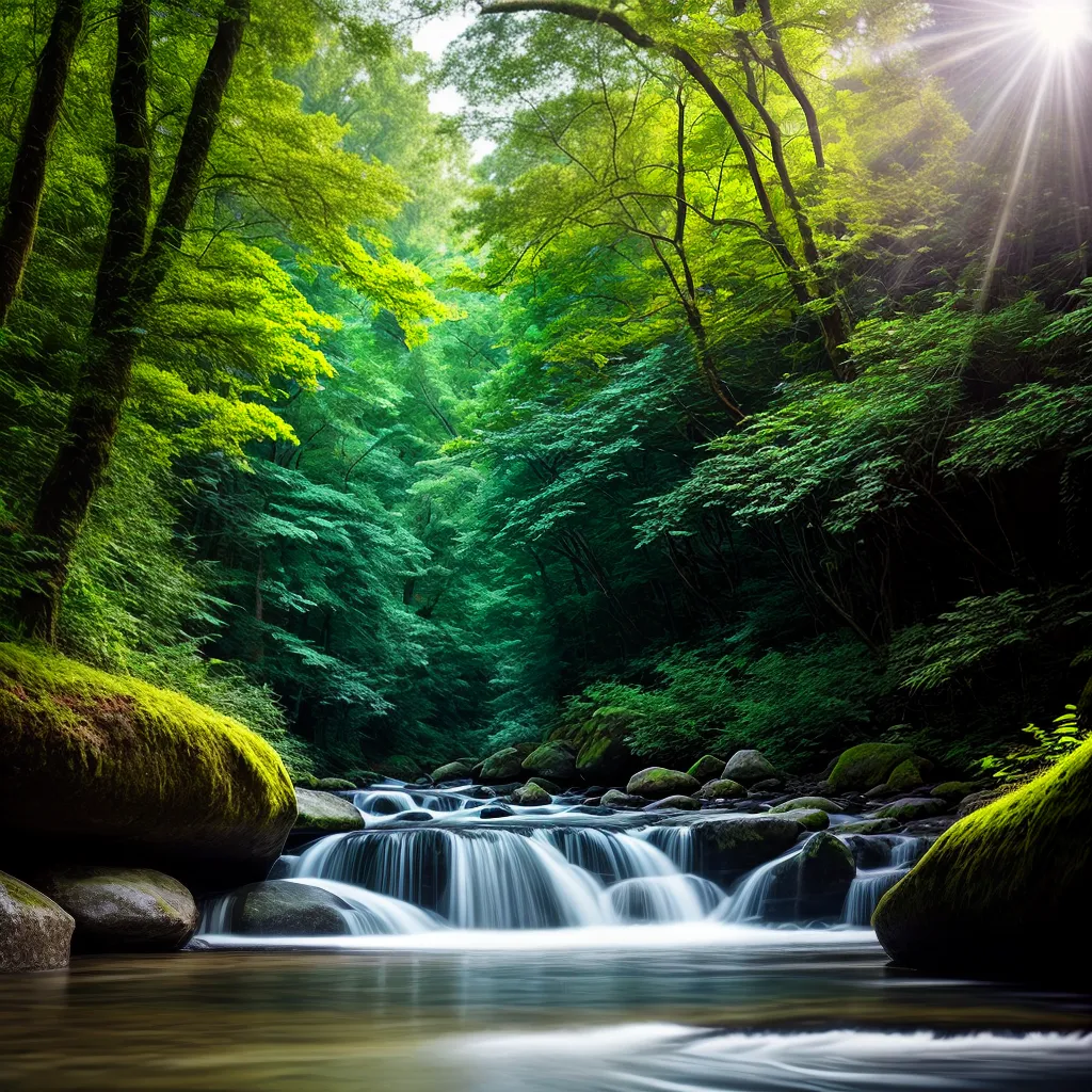 A Hidrologia dos Sonhos: O Que Significa Sonhar com Água? 3 Fotos riacho floresta serenidade pessoa