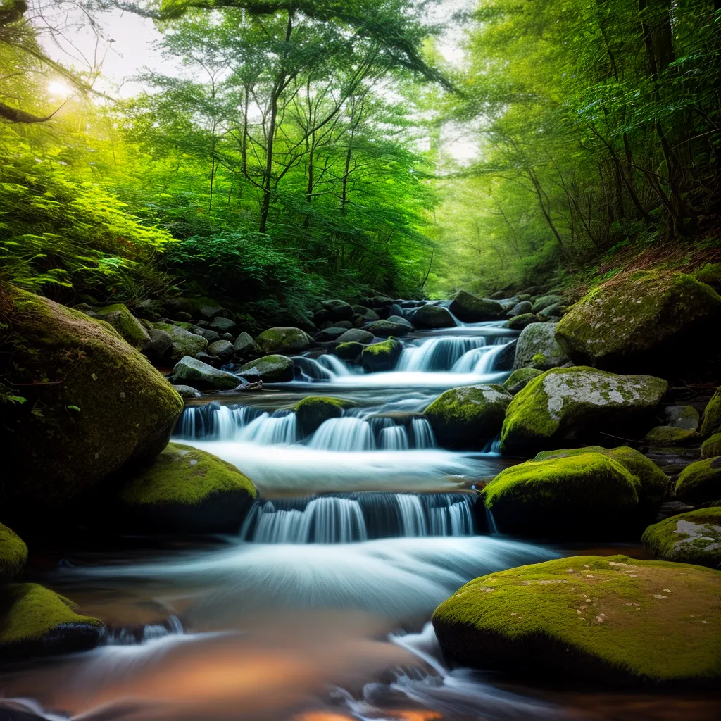 Sonhar com Riacho: qual o significado? 4 Fotos riacho sonho floresta harmonia