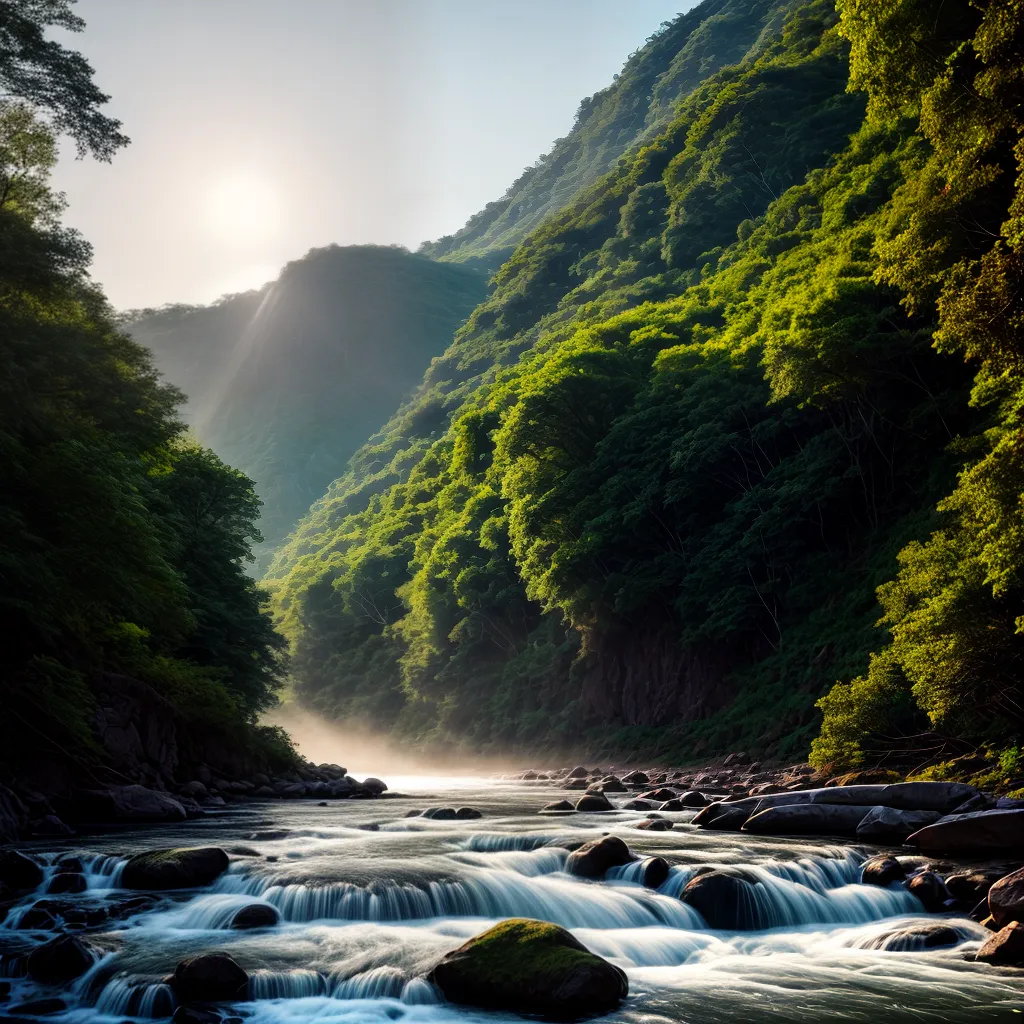 Encontrando paz na natureza: O que significa sonhar com rios e cachoeiras? 3 Fotos rio cachoeira paz natureza sonho