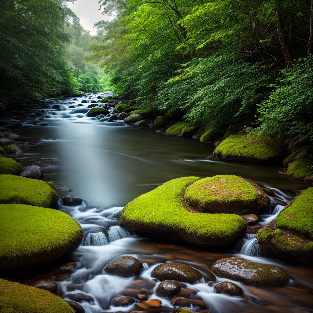 Conheça o Significado de Sonhar com Rio e Águas Limpas 6 Fotos rio floresta pura serenidade
