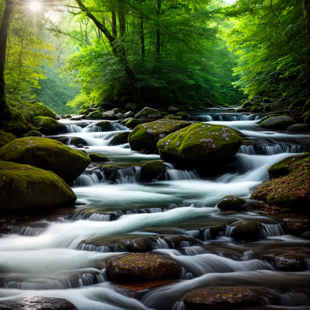 Água Corrente: Entenda o que Significa Sonhar com Rio ou Cachoeira 2 Fotos rio floresta serenidade luz passaros