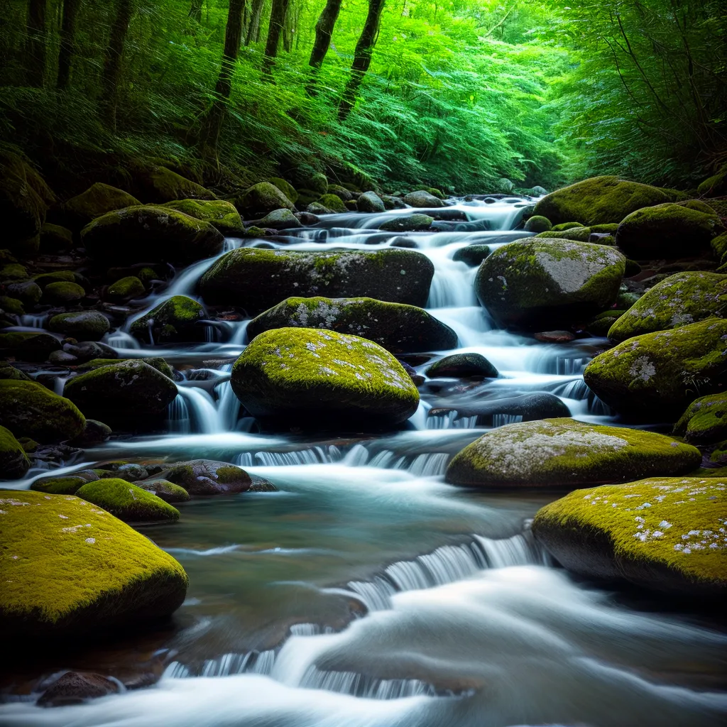 Fotos rio floresta serenidade pureza mente
