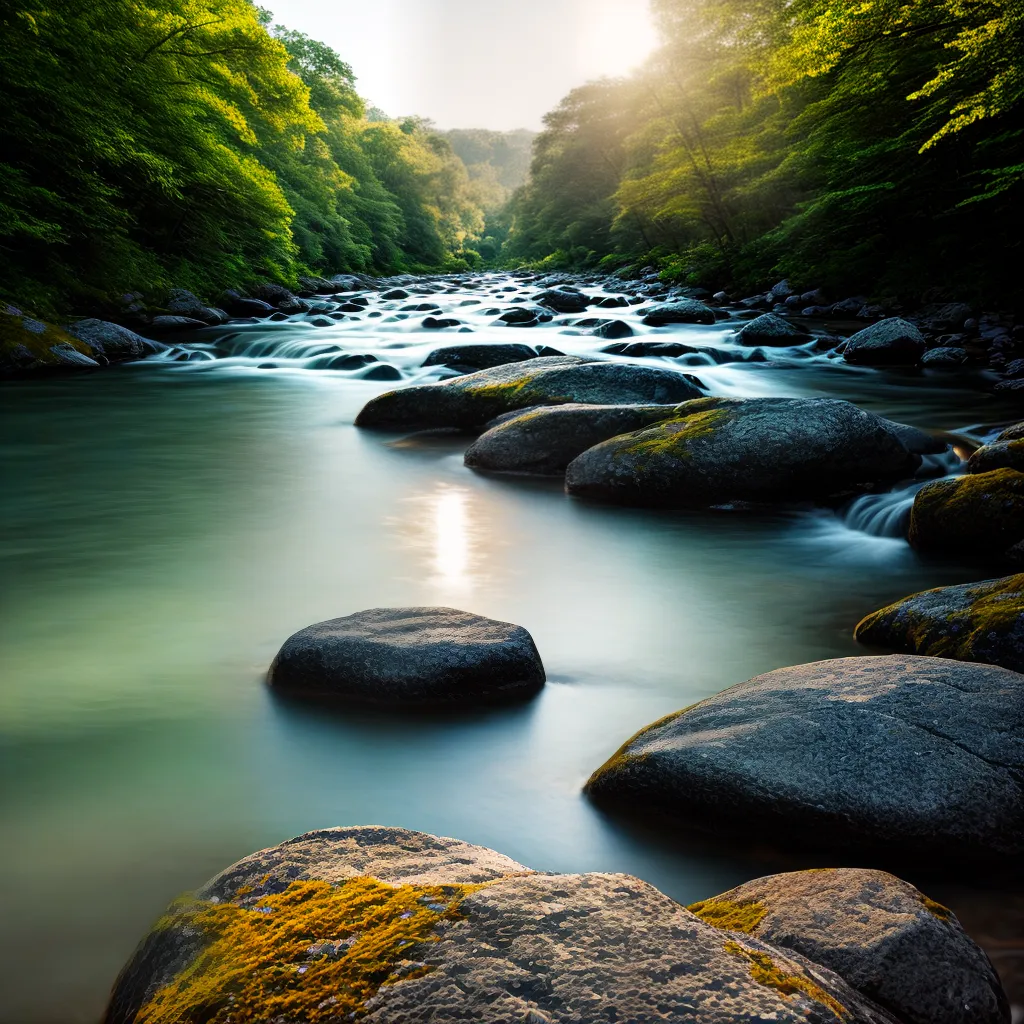 2. Jaguapitã: Descubra o significado de sonhar com rio 4 Fotos rio floresta serenidade