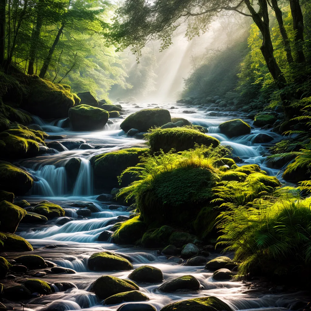 Fotos rio floresta sonho agua
