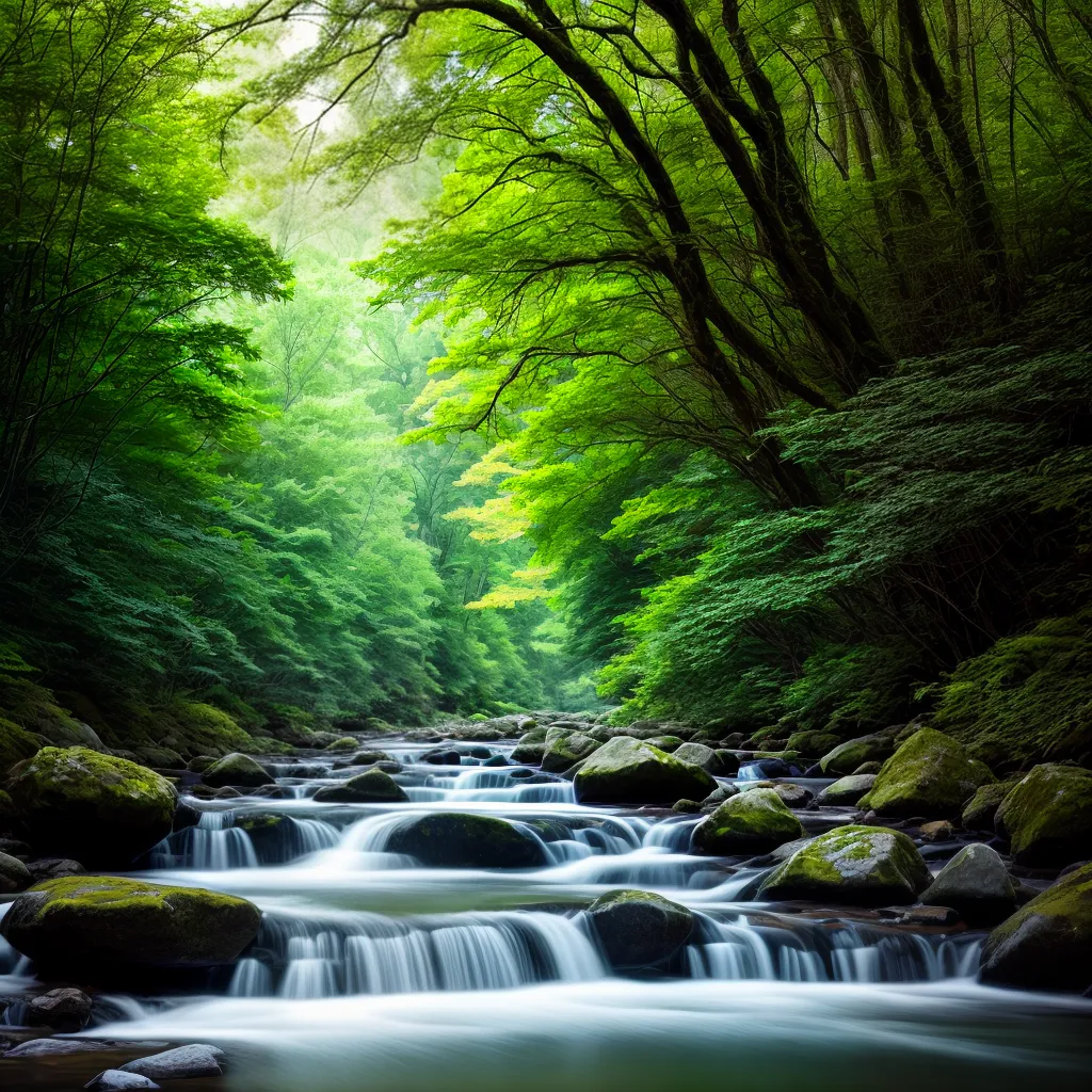 Significado de Sonhar com Água 5 Fotos rio floresta tranquilidade reflexo verde