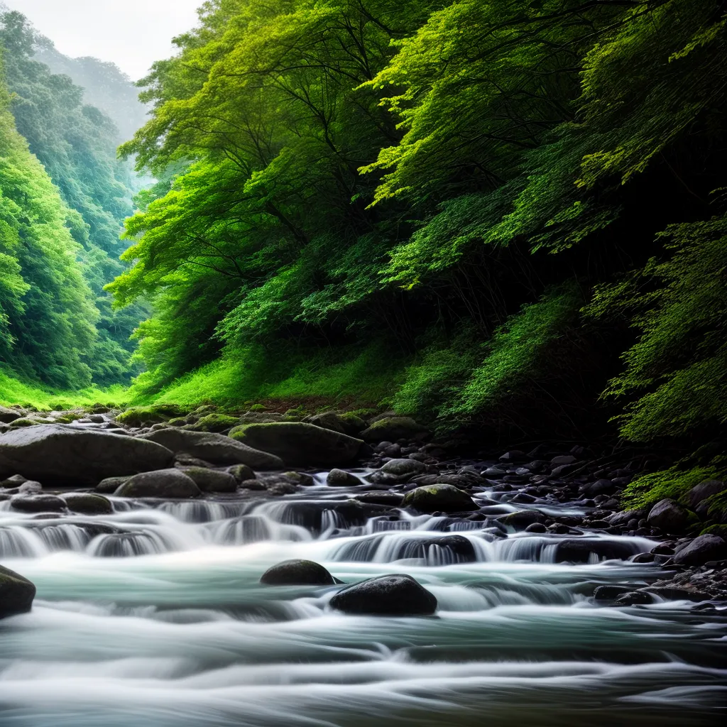 Descubra o significado de sonhar com rios 4 Fotos rio sereno paisagem verde 2
