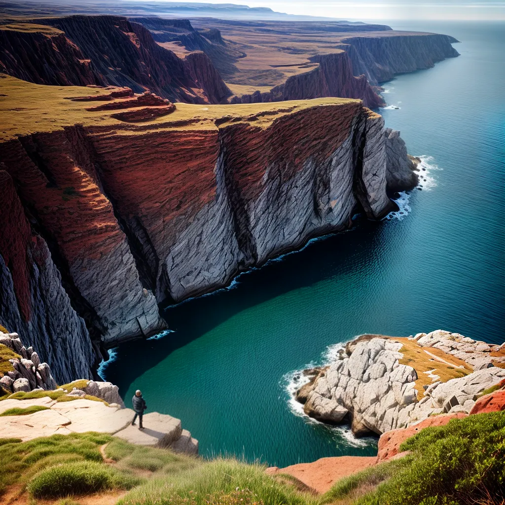 Renovando-se Internamente: Descubra o Significado de Sonhar com Mudança 3 Fotos risco transformacao paisagem cliff