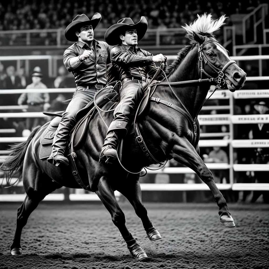 Fotos rodeo cowboy touro desafio