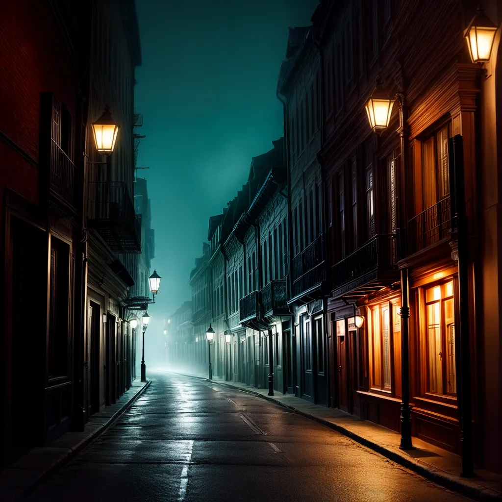 Fotos rua misteriosa porta aberta mundo fantastico
