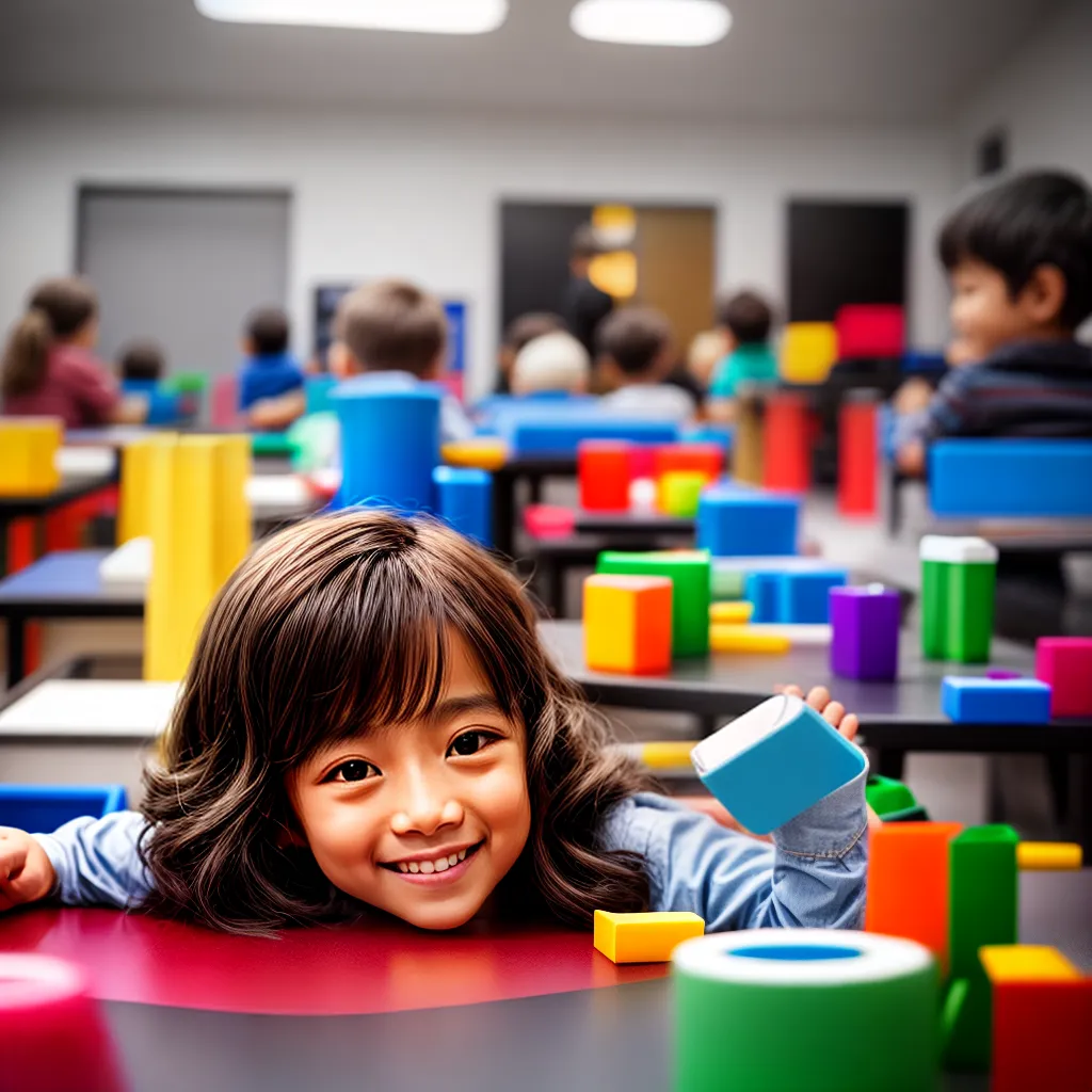 Descubra o significado de sonhar com um jardim-de-infância colorido 2 Fotos sala infantil alegria aprendizado