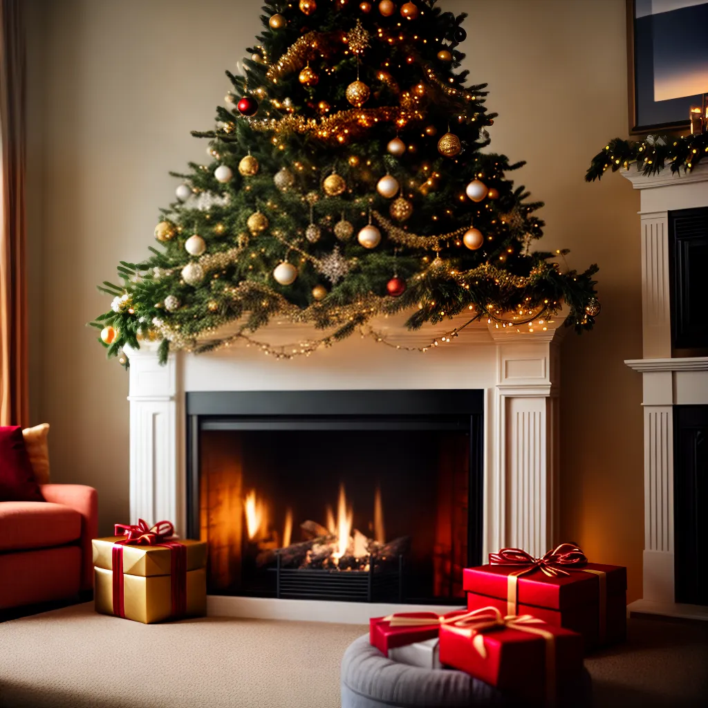 Entenda o Significado de Sonhar com o Natal em Família 2 Fotos sala natal familia lareira arvore