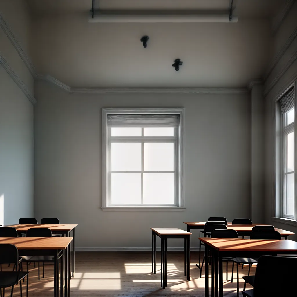 Entendendo o Significado de Sonhar com Salas de Aula Vazias (Tema: Educação) 4 Fotos sala vazia quadro negro espera