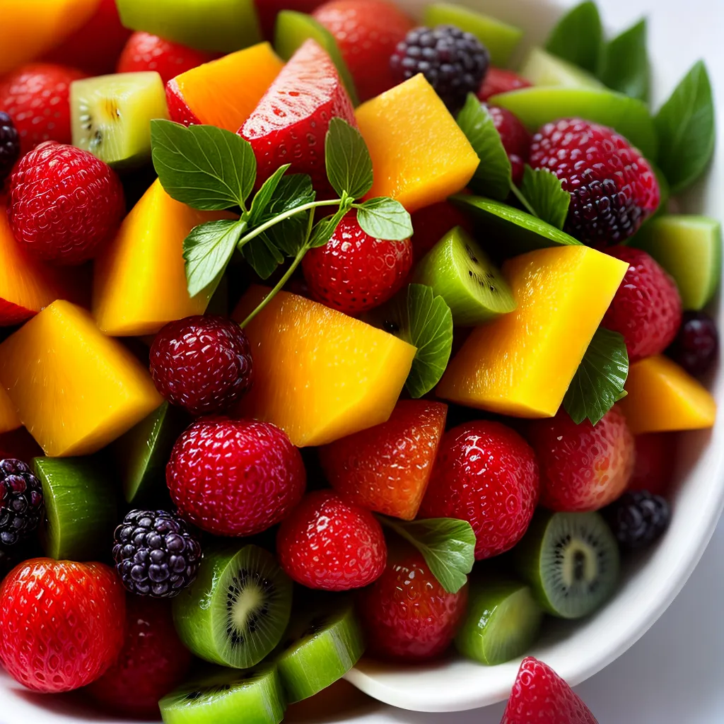 Descubra o Significado de Sonhar com Frutas Tropicais 5 Fotos salada frutas exoticas cores
