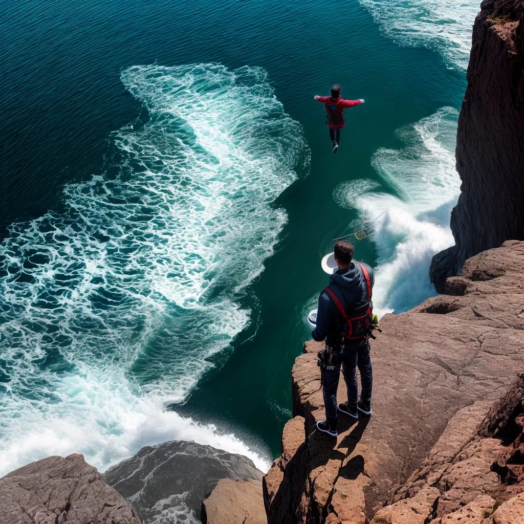 Ruptura de barreiras: qual o significado de sonhar com atividades radicais? 5 Fotos salto abismo bungee risco liberdade