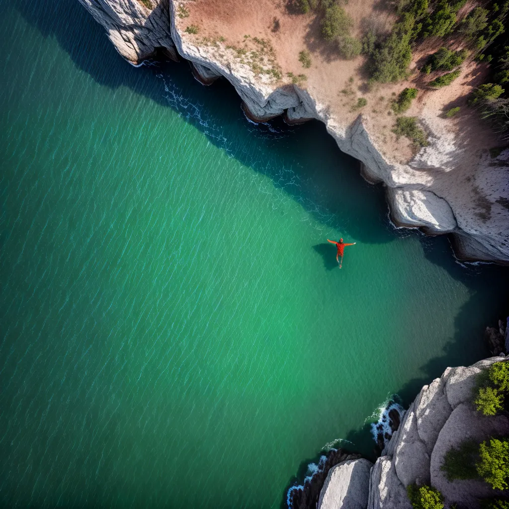 O que Significa Sonhar com Queda Livre: Enfrentando Seus Medos 2 Fotos salto abismo determinacao medo