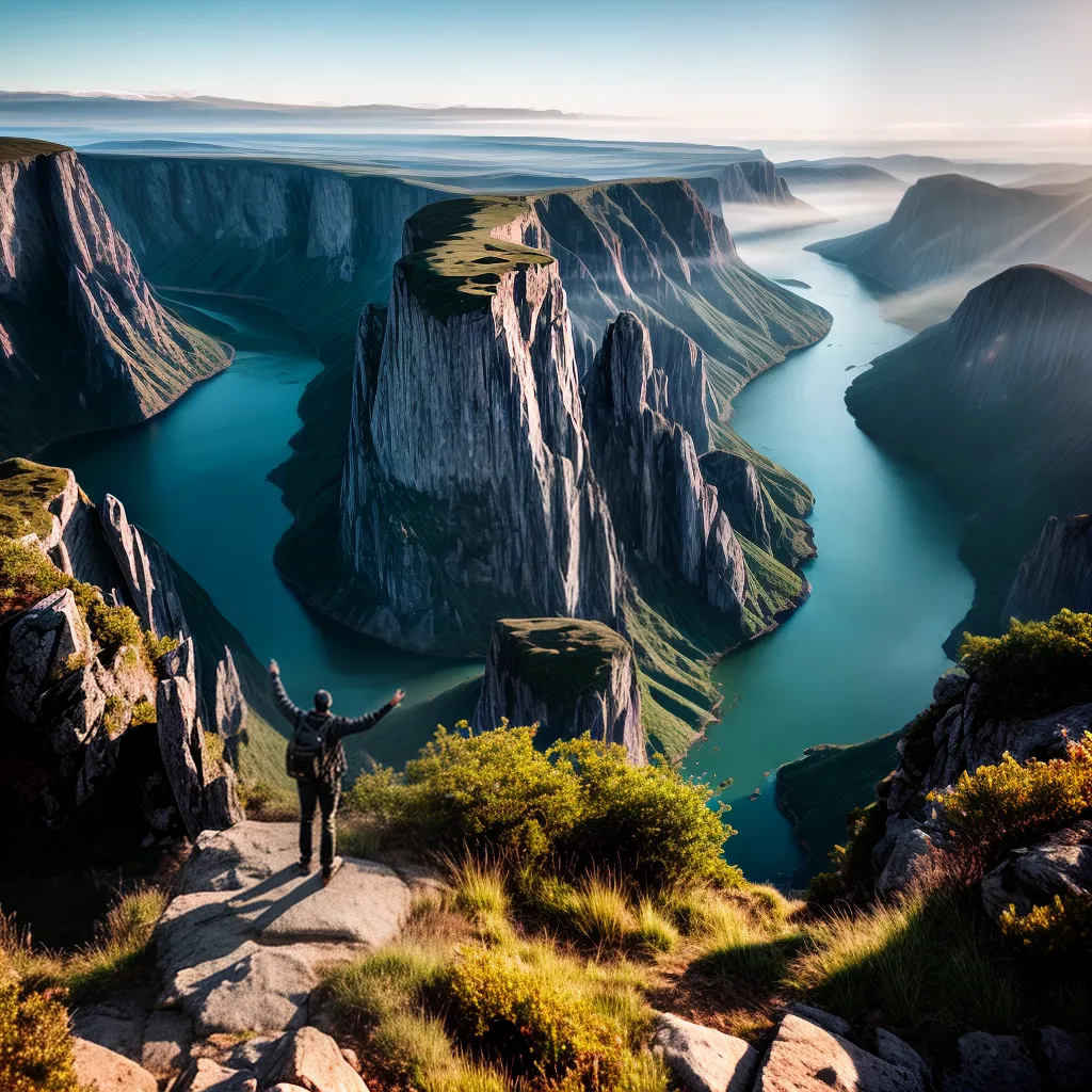 Descubra o Significado de Sonhar com Aventuras Radicais. 5 Fotos salto aventura montanha cliff