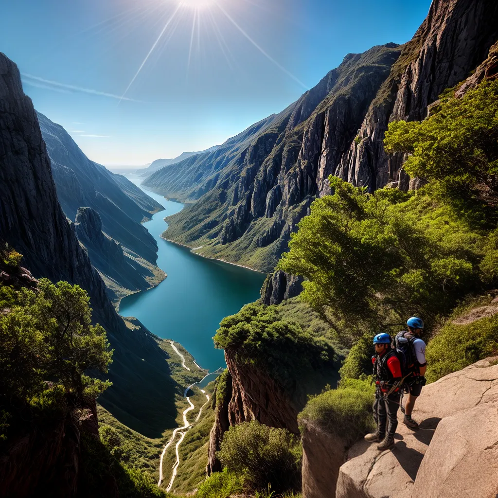 Fotos salto paraquedas vista montanhas vento