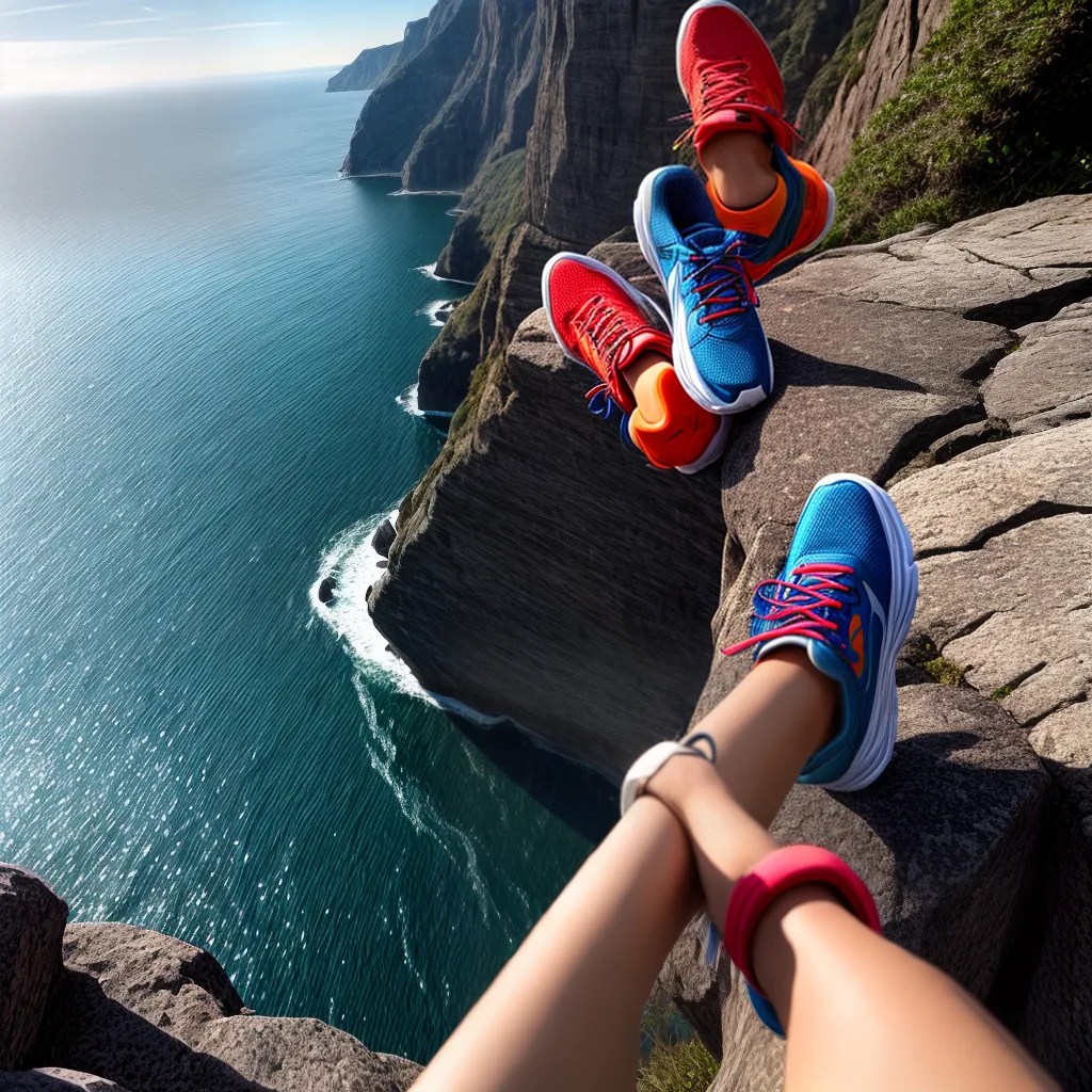 Decifre seu Sonho de Salto Radical: Significado e Interpretação 5 Fotos salto penhasco por do sol sneakers