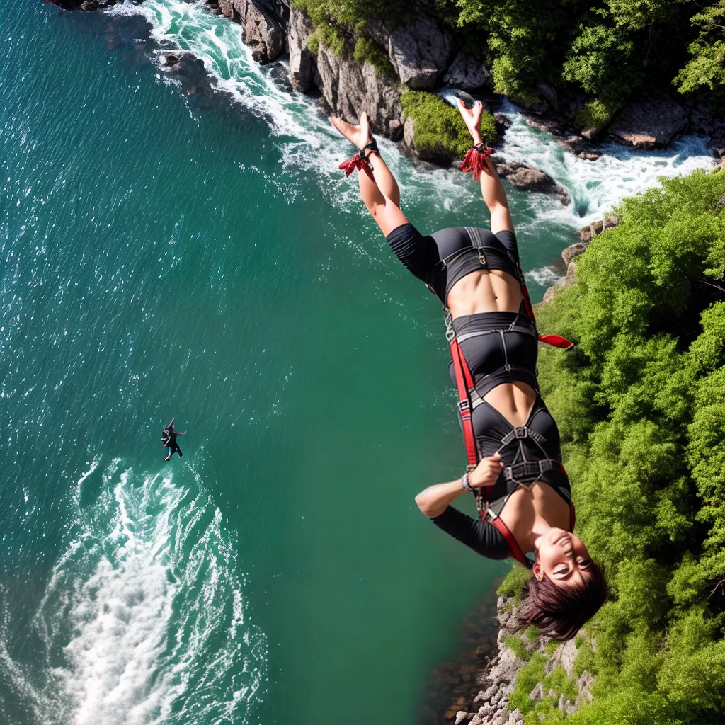 Fotos salto ponte aventura liberdade