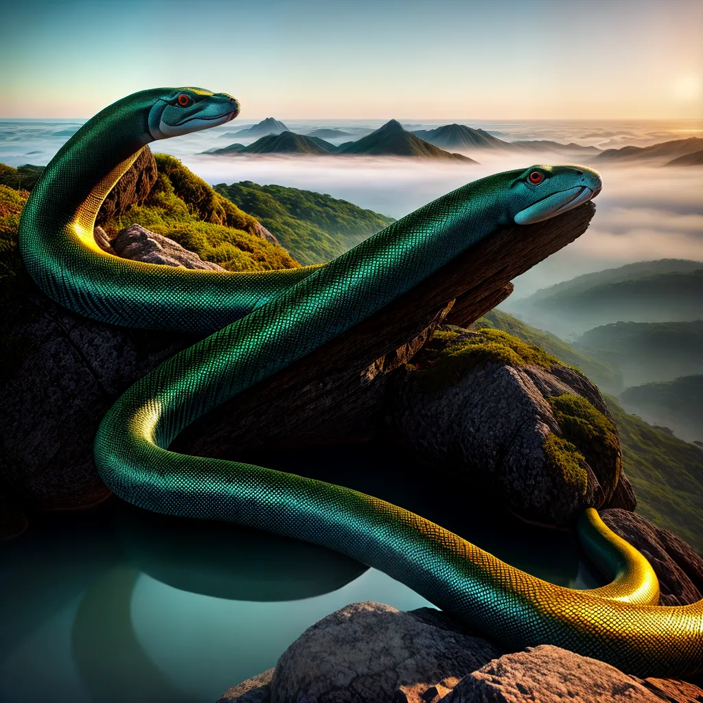 Fotos serpente arvore olhos verde amarelo