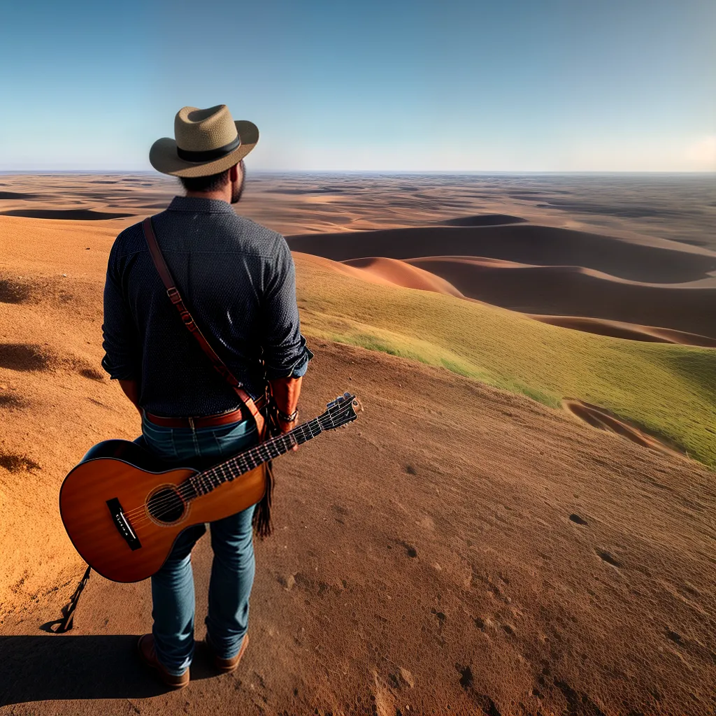Fotos sertanejo solidao natureza guitarra
