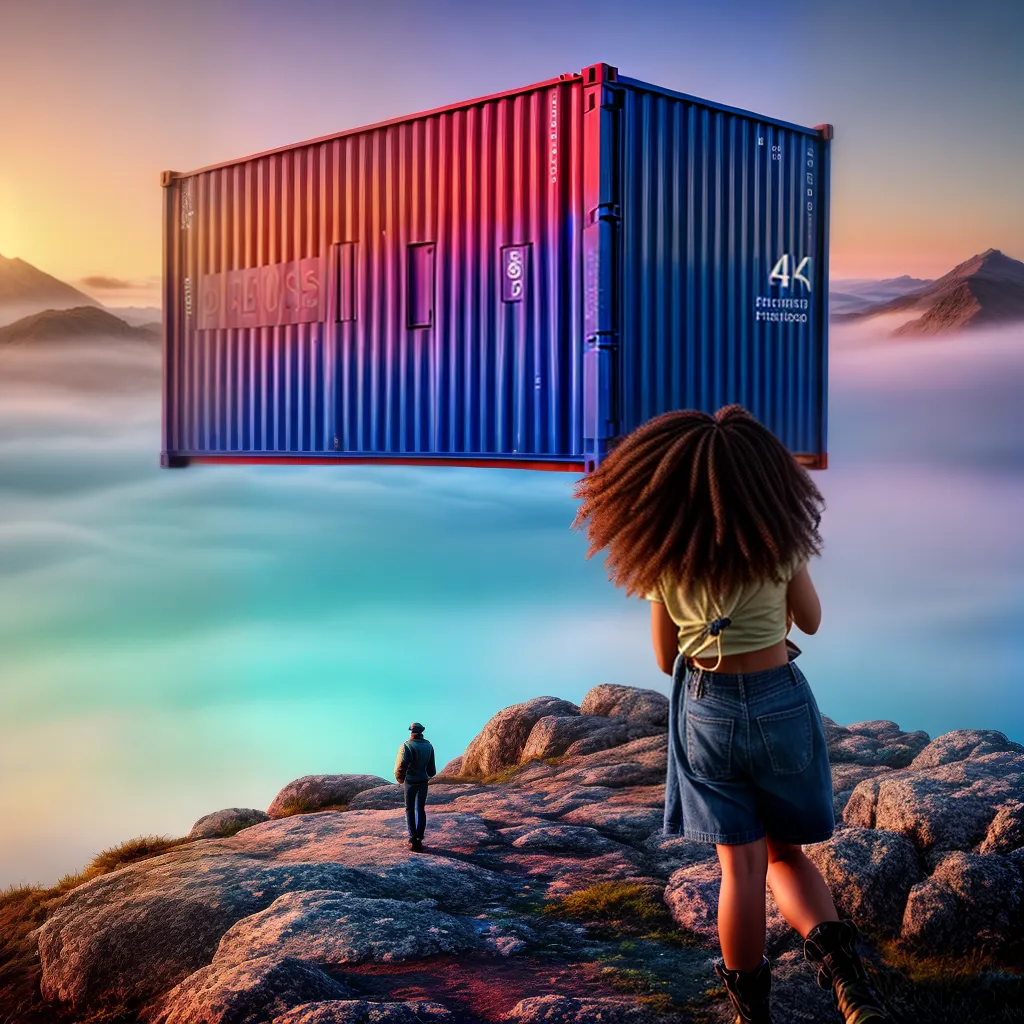 Fotos significado sonhos container colorido