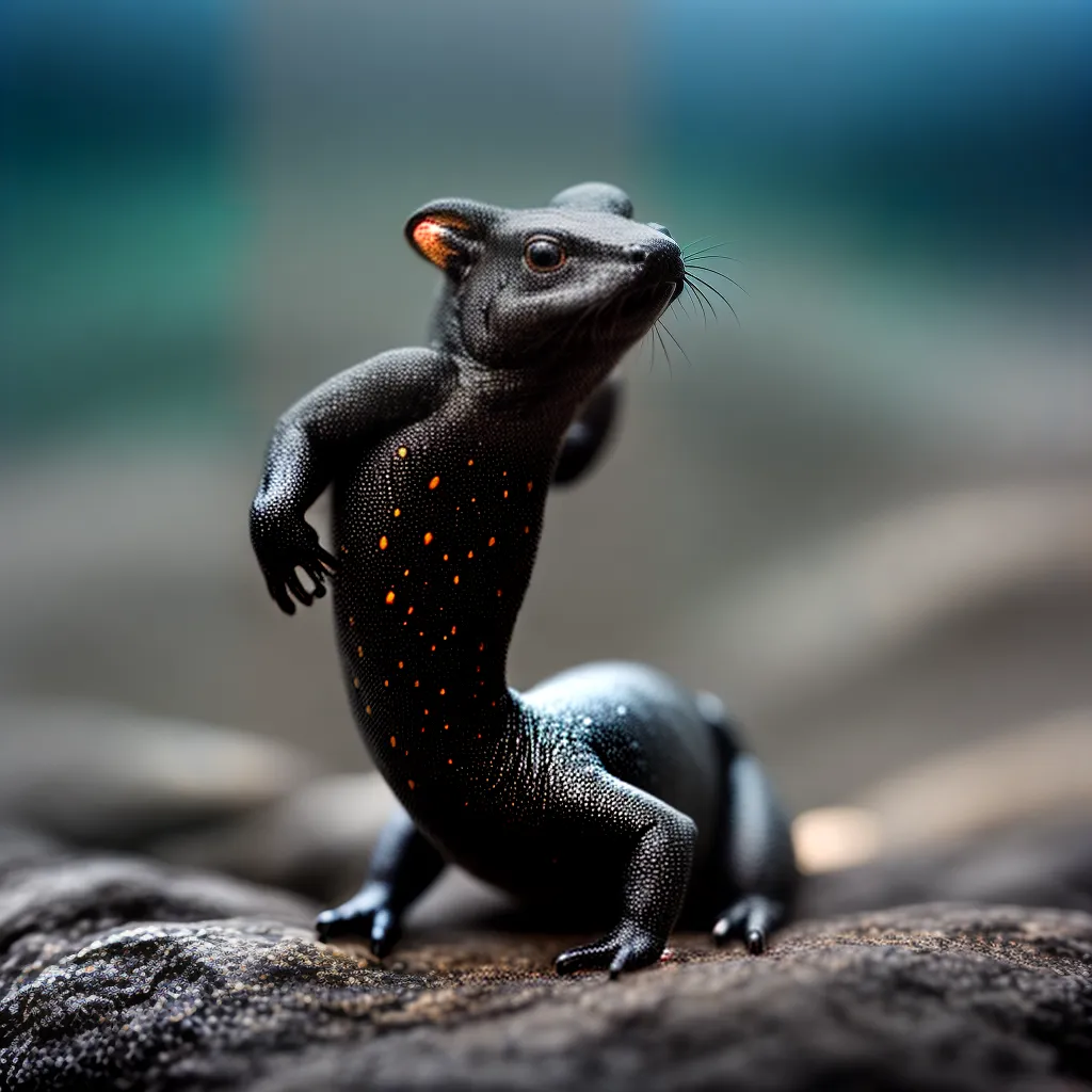 Silhueta de Salamandra: Significado dos Sonhos 2 Fotos silhueta salamandra sonhos transformacao