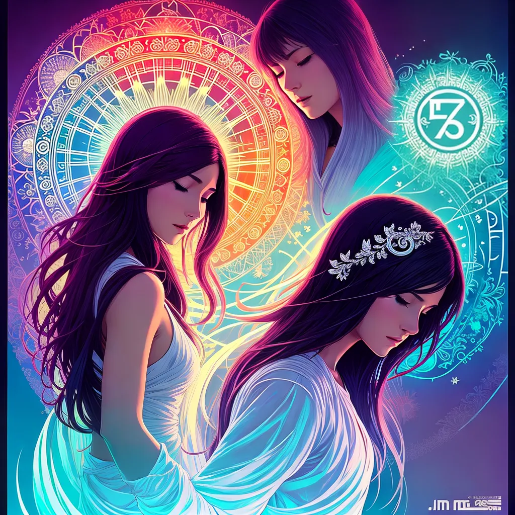 Fotos simbolismo sete meditacao amuleto