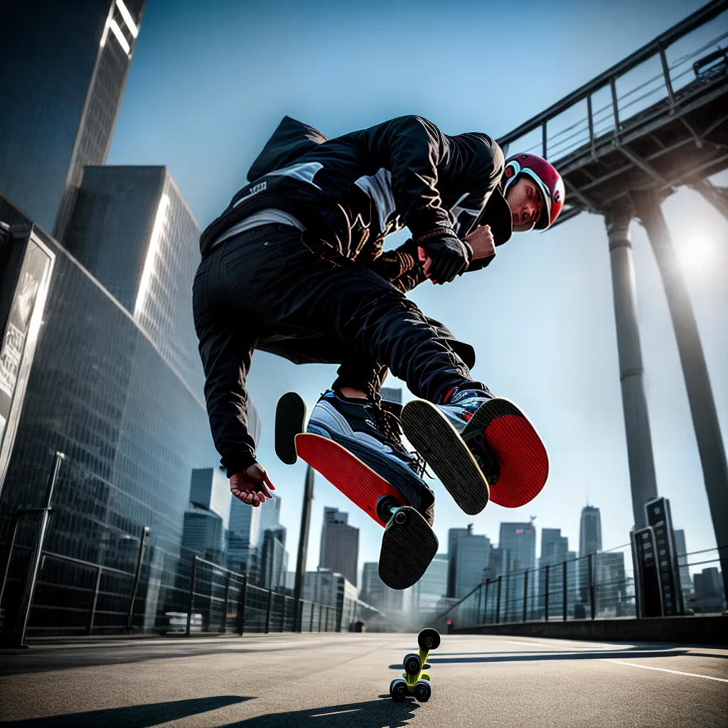 Descubra o Significado de Sonhar com a Nitrogenação na Prática Radical. 5 Fotos skate voo suave desafio
