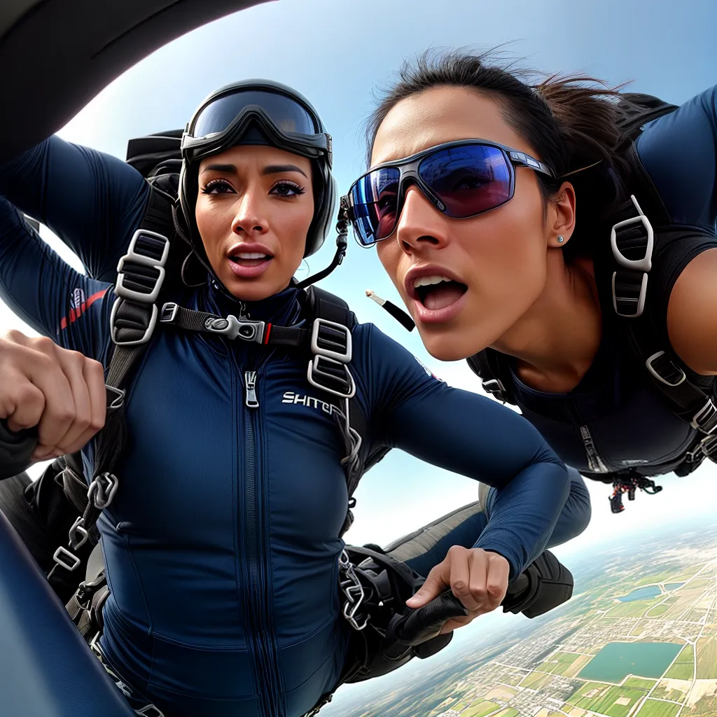 Fotos skydive adrenalina limite aventura