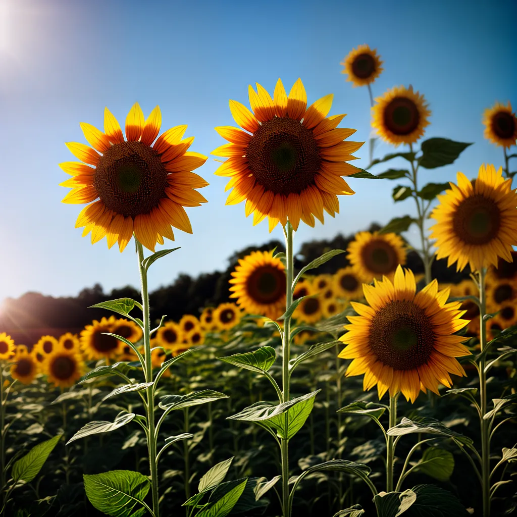 Desvendando o Significado de Sonhar com Héliom 6 Fotos sol amarelo campo flor crescimento