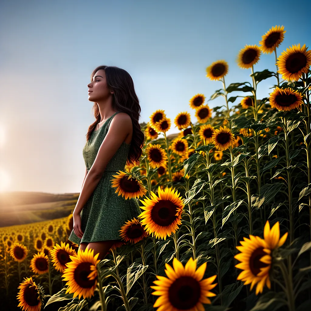 Título 5: Helianthus nos sonhos: Descubra o que significa sonhar com Girassóis 2 Fotos sol girassol campo maravilha