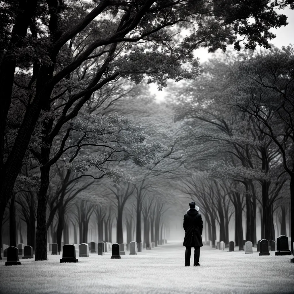 5. O necessário esclarecimento: entenda o significado de sonhar com morte e luto. 6 Fotos solidao cemiterio reflexao tristeza