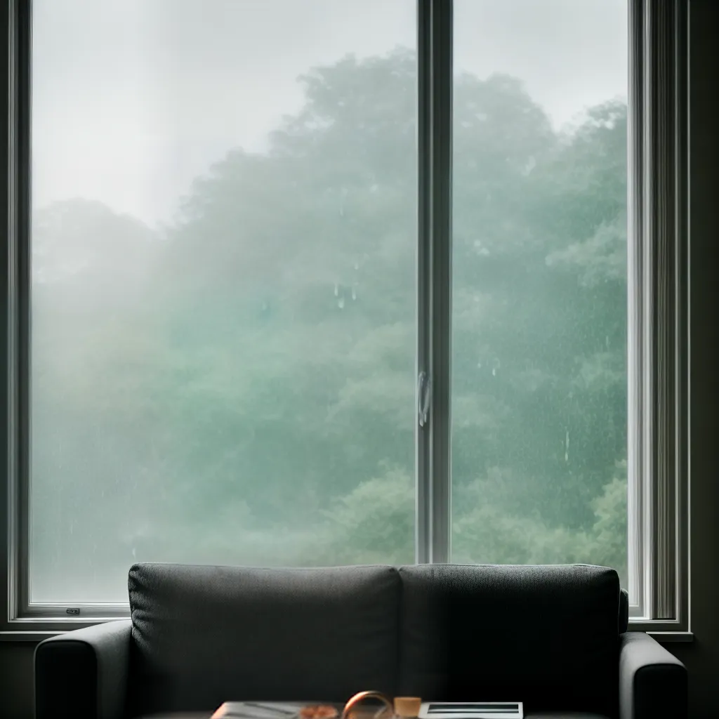 Fotos solidao chuva janela sofa