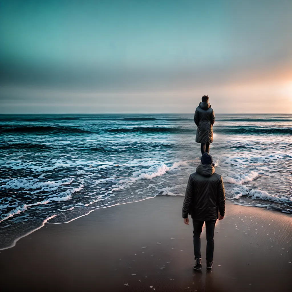 Qual o Significado de Sonhar com Amor Não Correspondido 5 Fotos solidao praia coracao ondas