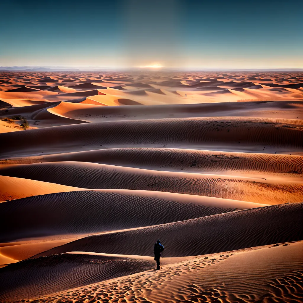 Descubra o Fascinante Significado de Nômades 12 Fotos solitario duna deserto caravana camelo