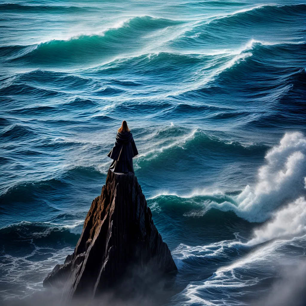 Fotos solitario oceano sonho misterio