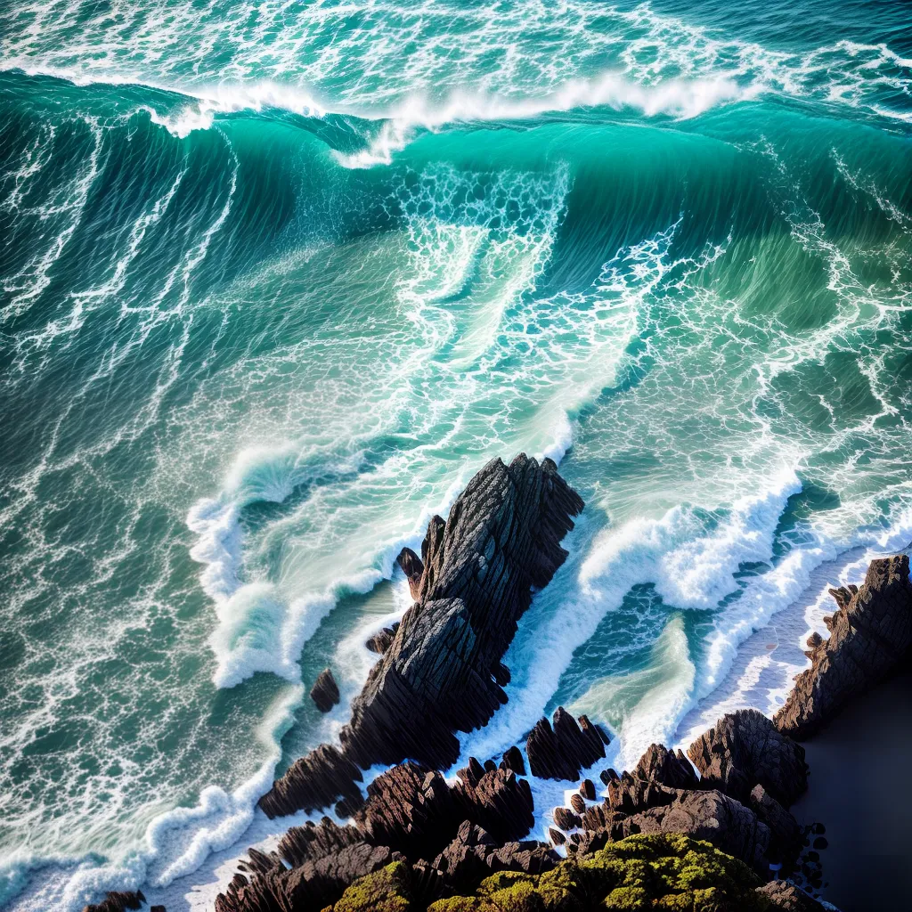 Fotos solitario praia sonho incerto oceano