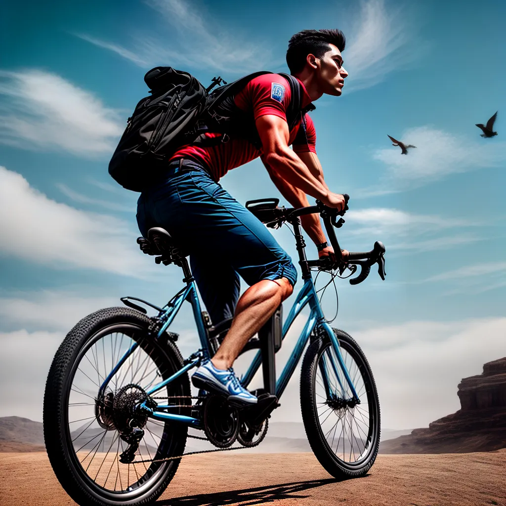 Desvendando o significado dos sonhos com bicicletas 6 Fotos sonhador bicicleta paisagem surreal
