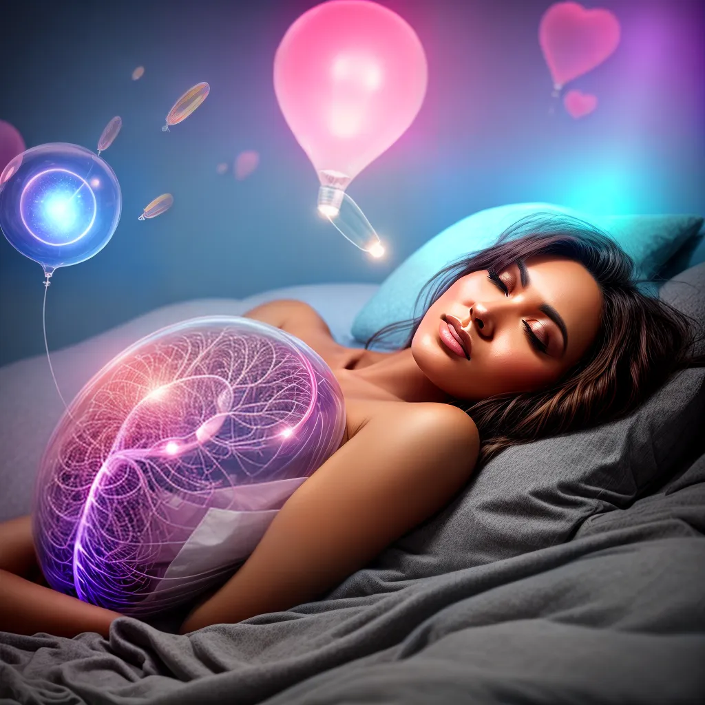 Fotos sonhador cama bolhas medicas