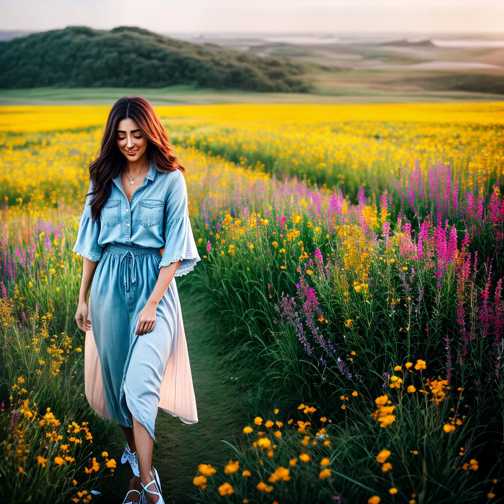Descubra o significado de sonhar com algo inspirador. 4 Fotos sonhador campo flores vibrantes
